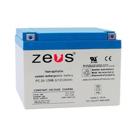 26Ah 12V F2 Sealed Lead Acid Battery